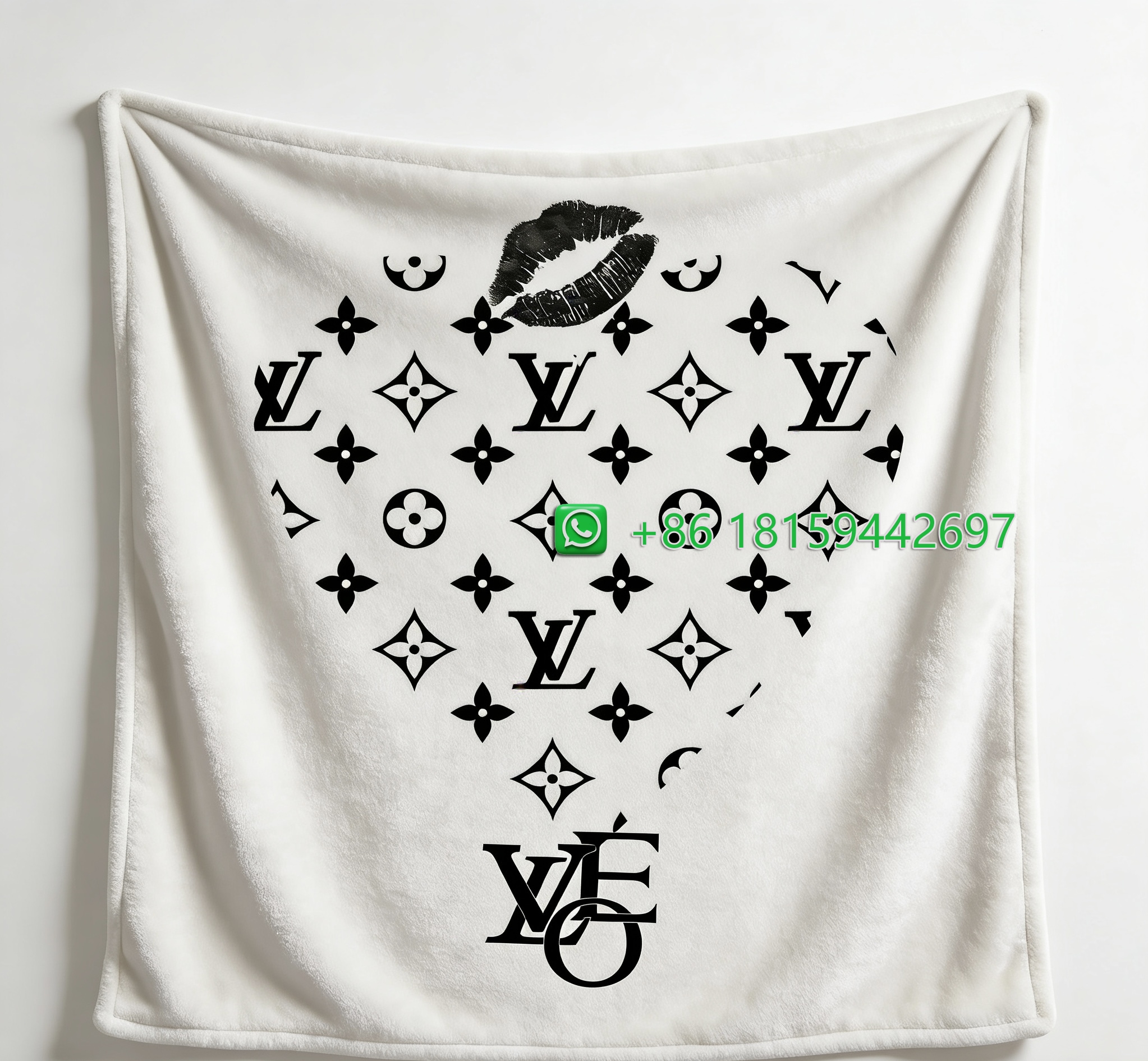 Louis Vuitton Throw Blankets